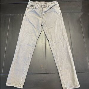 American Eagle skinny men’s gray washed jeans